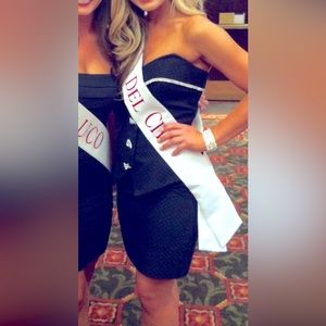 Julie Duroche for after five collection cocktail dress